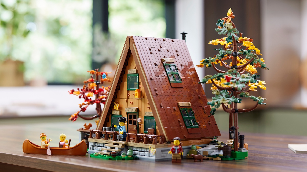 LEGO Ideas 21338 A-Frame Cabin references yet another set from the theme