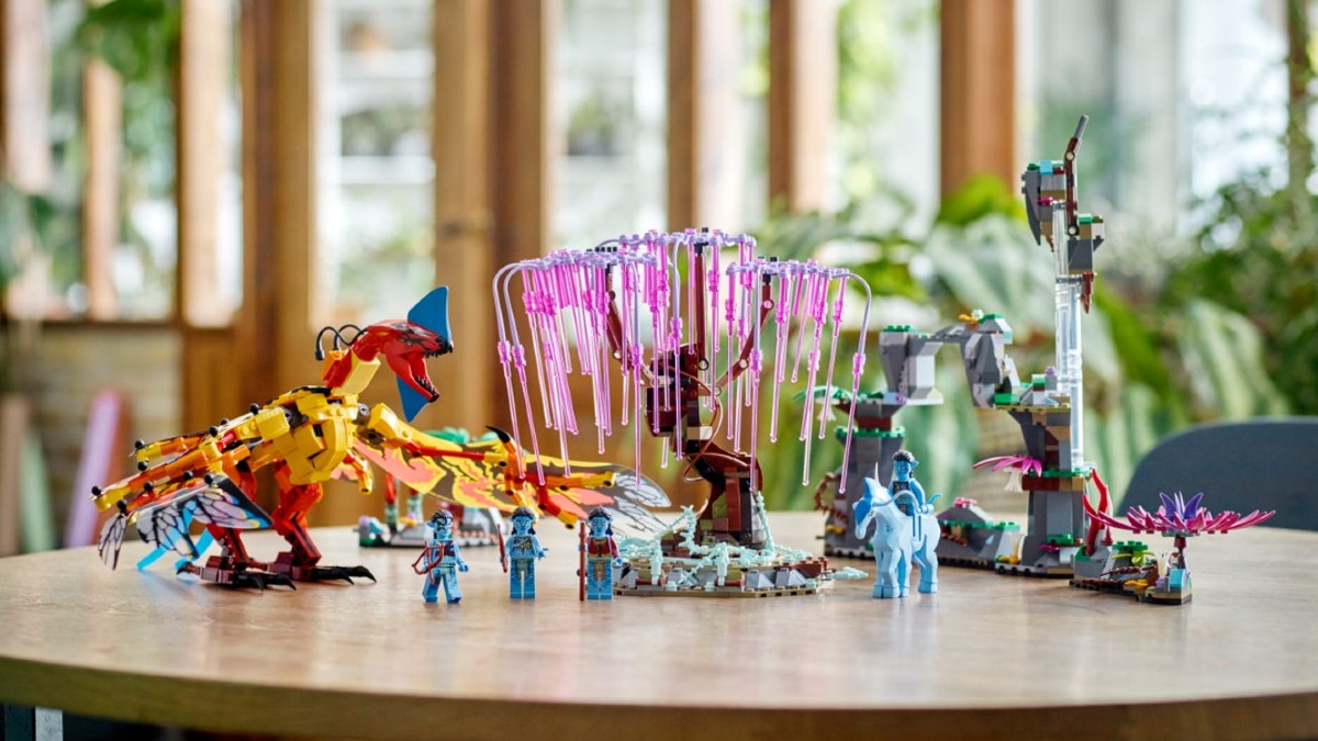 LEGO Avatar set includes glow-in-the-dark elements