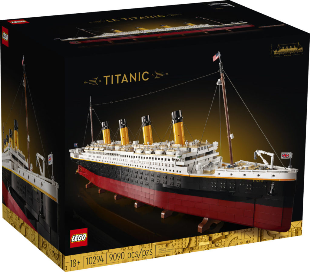 LEGO for Adults 10294 Titanic 1 1024x899